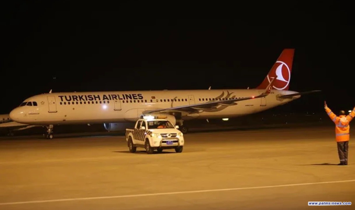 عقب توقف دام أكثر من سنتين.. مطار السليمانية يستقبل أول طائرة مقبلة من تركيا